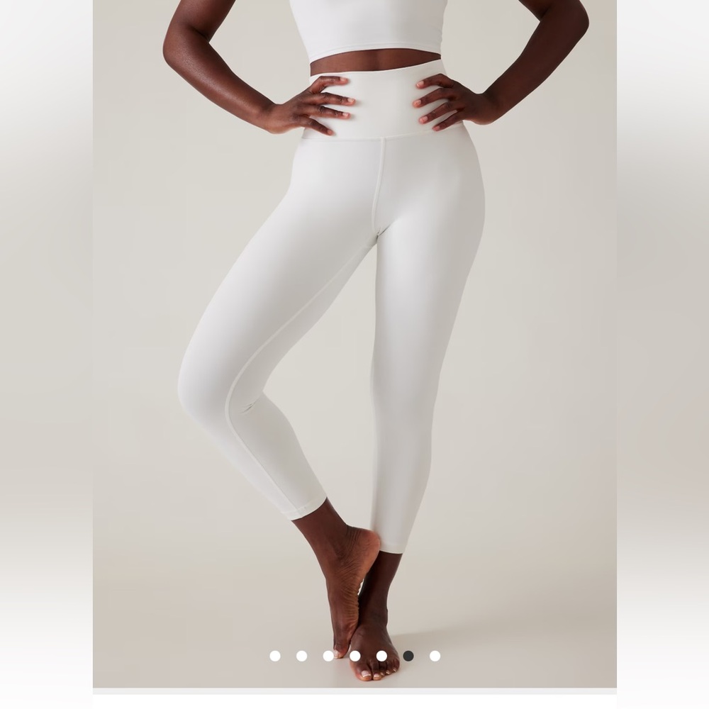 Athleta White High-Rise 7/8 Leggings